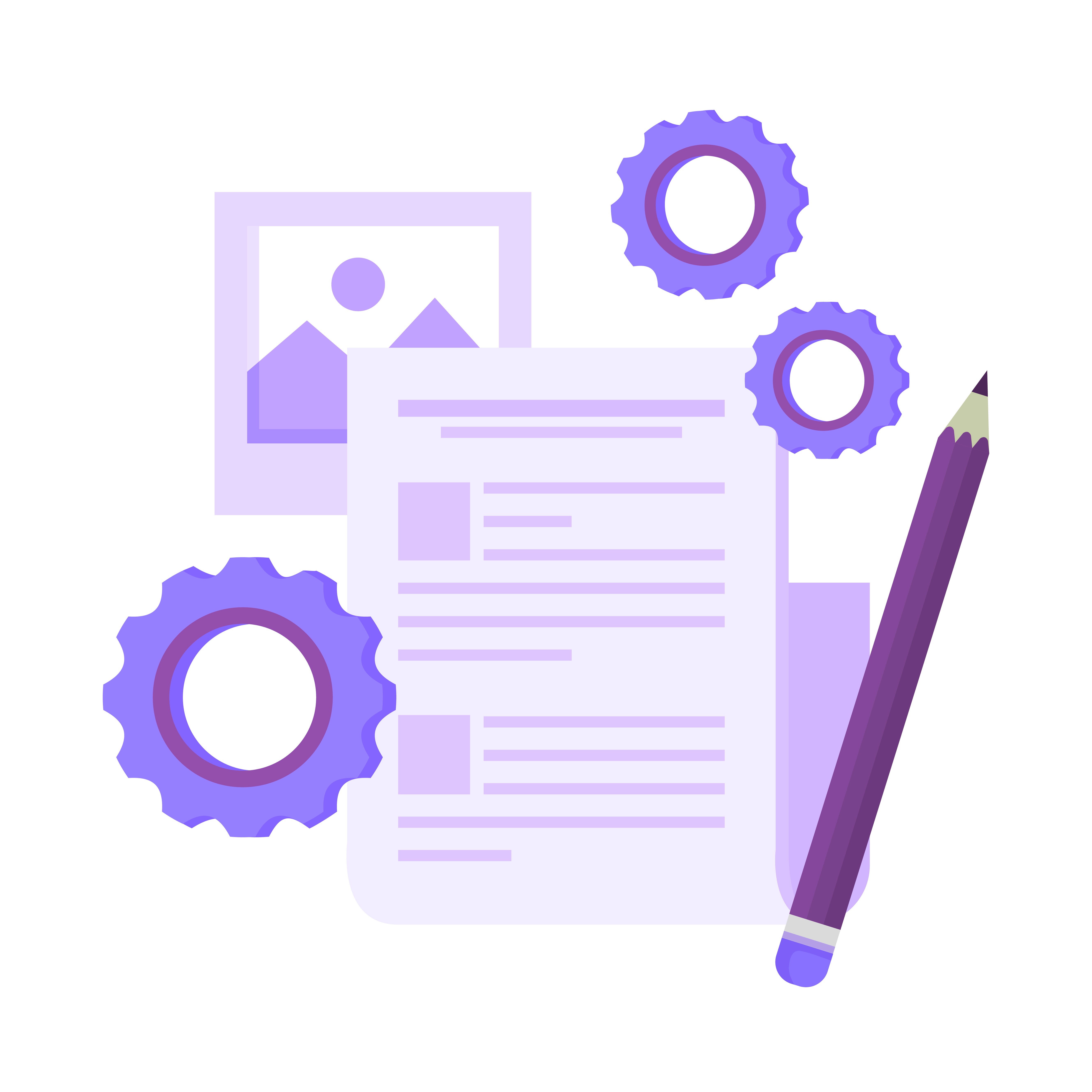 Documentation vector image